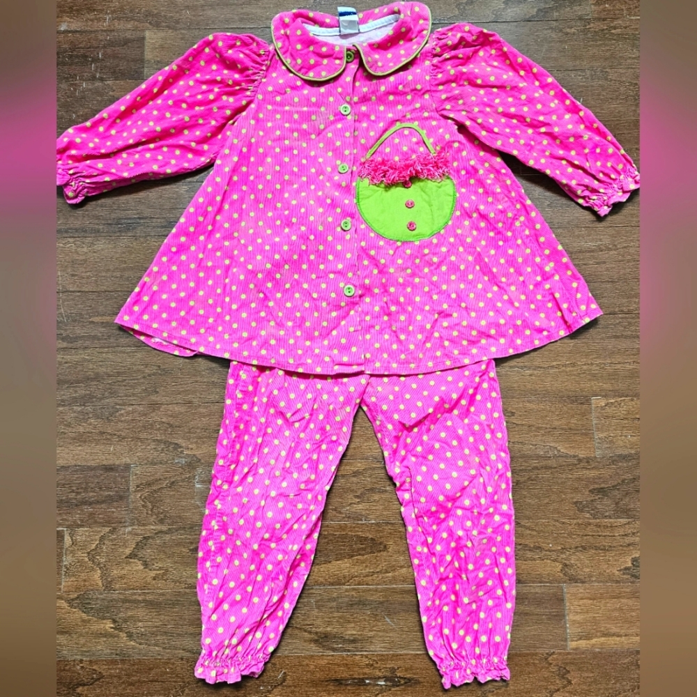 "The Bailey Boys" brand, Size 4t, Pink and green set.